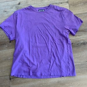 Vilebrequin short sleeves purple men shirt size XL in good conditions